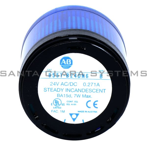 Allen Bradley 855T-B24DN6 Control Tower Stack Light Product Image