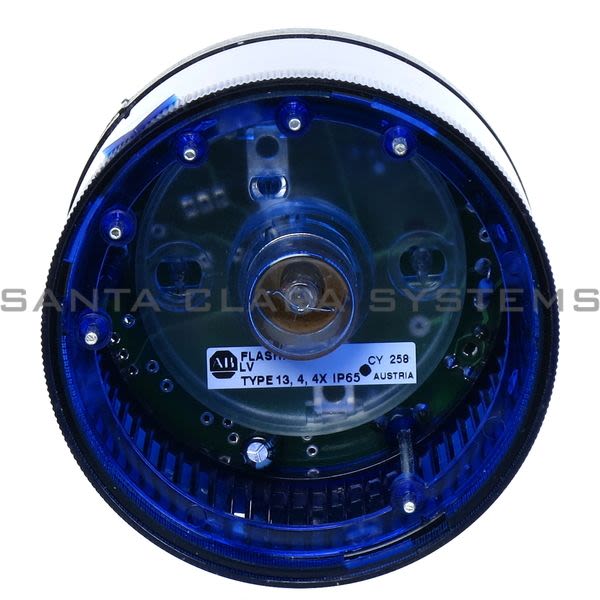 Allen Bradley 855T-B24FN6 Stack Light Flashing Blue Product Image