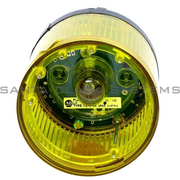 Allen Bradley 855T-B24FN8 Stack Light Flashing Yellow Product Image