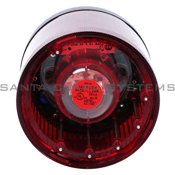 Allen Bradley 855T-B24GL4 Control Tower Stack Light | Red Flashing LED Product Image