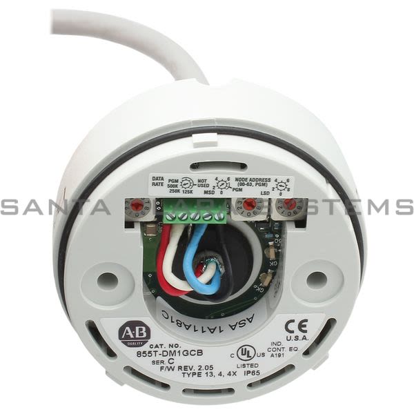 Allen Bradley 855T-DM1GCBC Stack Light Base Product Image