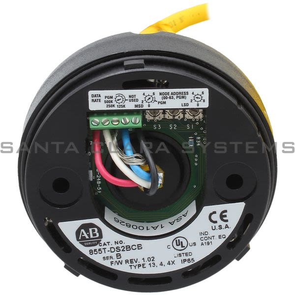 Allen Bradley 855T-DS2BCB Stack Light Base Product Image