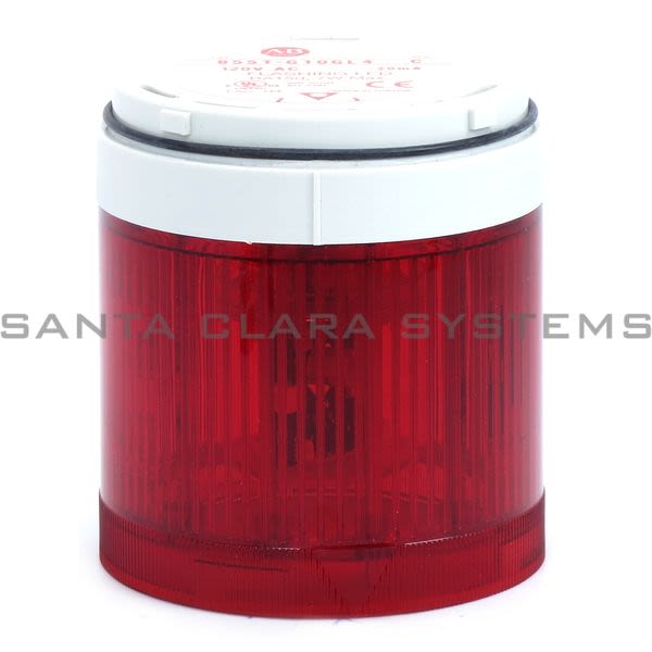 Allen Bradley 855T-G10GL4 Control Tower Stack Light | Red LED Product Image
