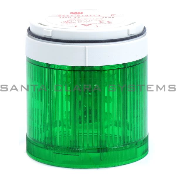 Allen Bradley 855T-G10TL3 Control Tower Stack Light| Steady LED Green Product Image