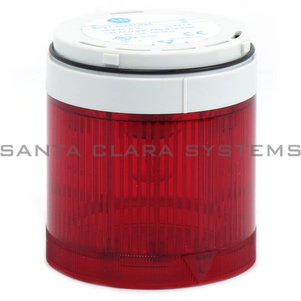 Allen Bradley 855T-G24DN4 Control Tower Red Beacon Stack Light Product Image