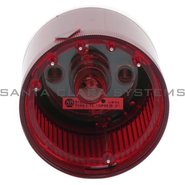 Allen Bradley 855T-G24DN4 Control Tower Red Beacon Stack Light Product Image