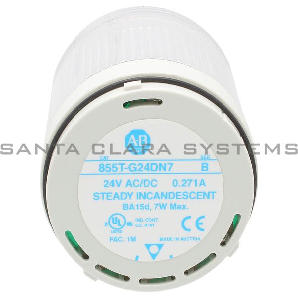 Allen Bradley 855T-G24DN7 Stack Light Product Image