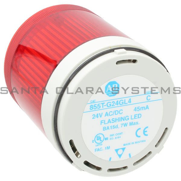 Allen Bradley 855T-G24GL4 Control Tower Stack Light Product Image