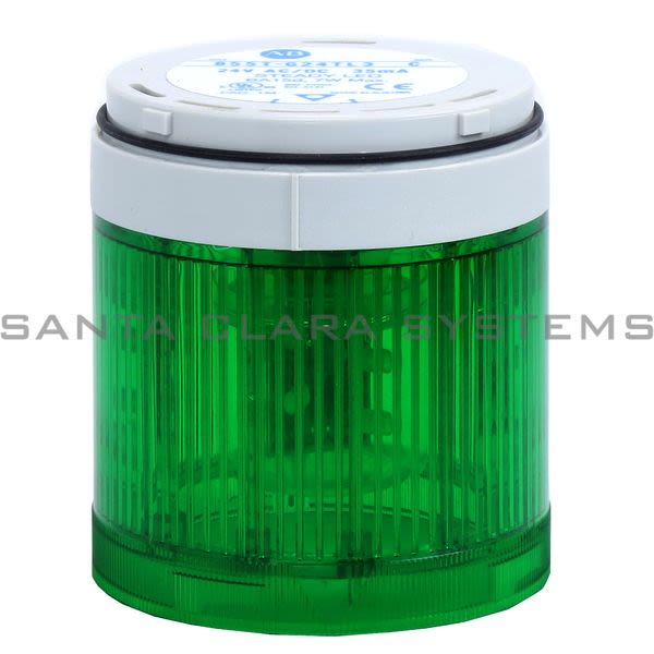 Allen Bradley 855T-G24TL3 Green Steady LED Product Image