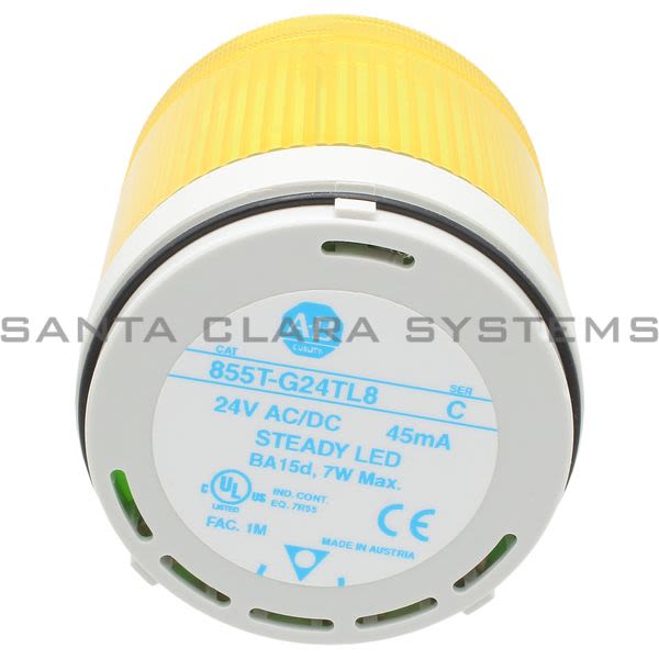 Allen Bradley 855T-G24TL8 Stack Light Product Image