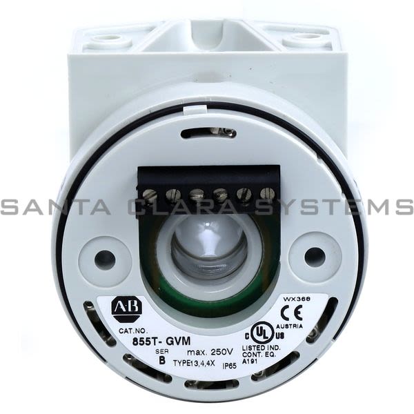 Allen Bradley 855T-GVM Vertical Mount Base Product Image