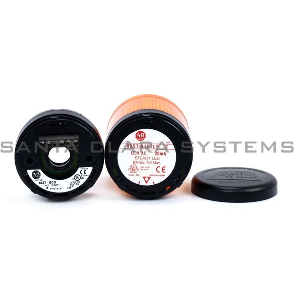 Allen Bradley 855TC-B10Y5 Control Tower Stack Light Product Image
