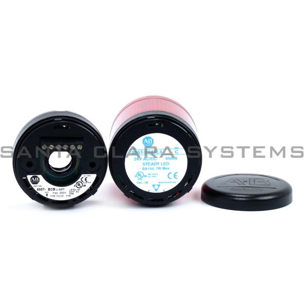 Allen Bradley 855TC-B24Y4 Tower Light Stack Assembly Product Image