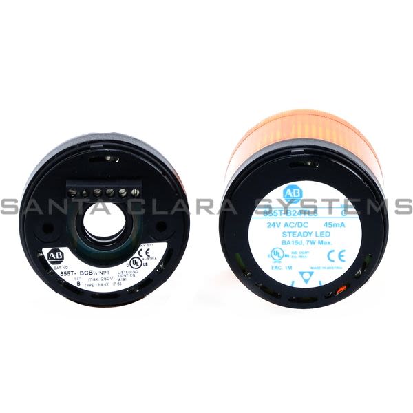 Allen Bradley 855TC-B24Y5 Pre-Assembled Control Tower Stack Light Product Image