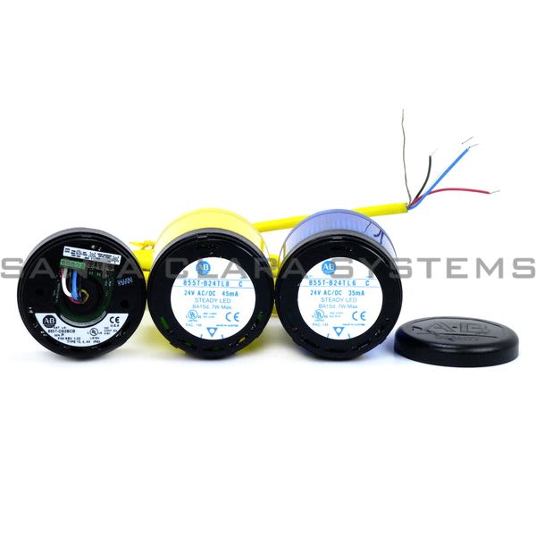 Allen Bradley 855TC-DS2B24Y8Y6 Tower Light Stack Product Image