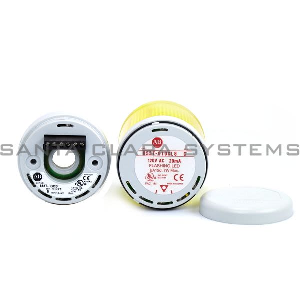 Allen Bradley 855TC-G10L8 Tower Light Stack Assembly 120V Product Image