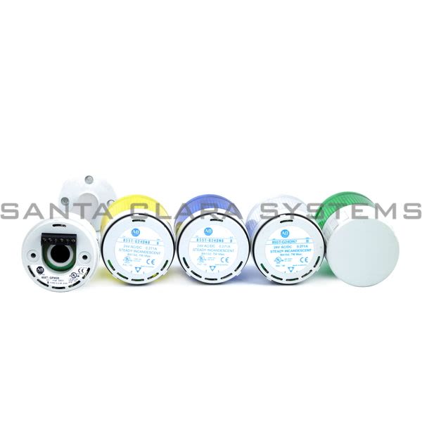 Allen Bradley 855TE-G24D8D6D7J3 Tower Light Stack Assembly Product Image