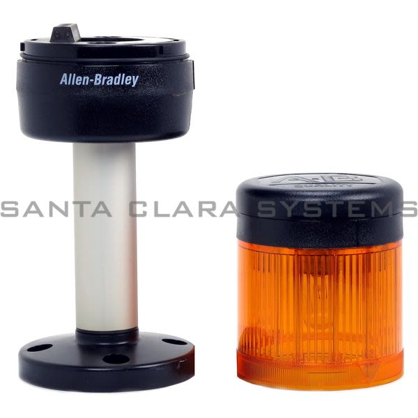 Allen Bradley 855TP-B10D5 Tower Light Stack Assembly 120V Amber Product Image