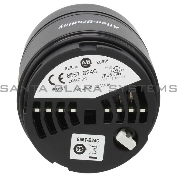 Allen Bradley 856T-B24SNC Preassembled Base 70 mm 24V AC/DC Product Image