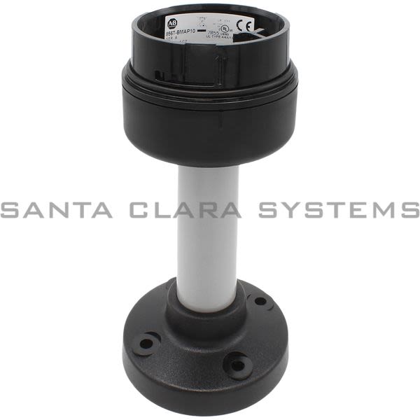 Allen Bradley 856T-BMAP10 856T 70 mm Bases - Mounting Adapaters, Black Housing, 10cm Aluminum Pole Mount, No Cap Product Image