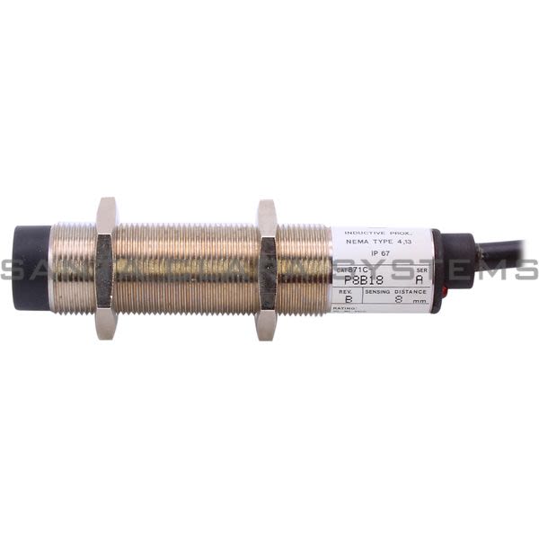 Allen Bradley 871C-P8B18 Cylindrical Inductive Proximity Switch Product Image