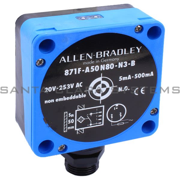 Allen Bradley 871F-A50N80-N3 Proximity Sensor Product Image