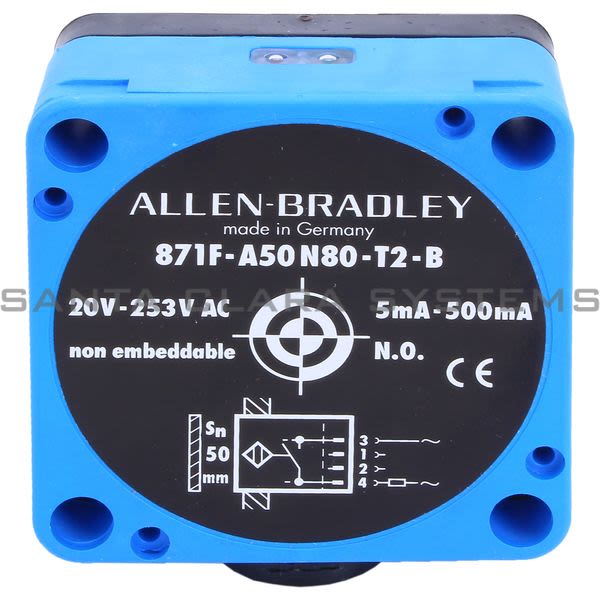 Allen Bradley 871F-A50N80-T2 Proximity Switch Product Image