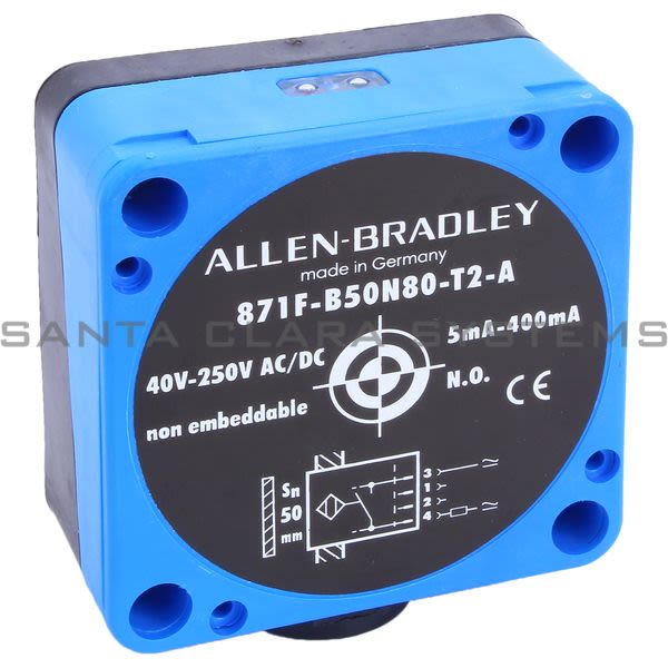 Allen Bradley 871F-B50N80-T2 Proximity Switch Product Image