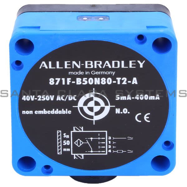 Allen Bradley 871F-B50N80-T2 Proximity Switch Product Image