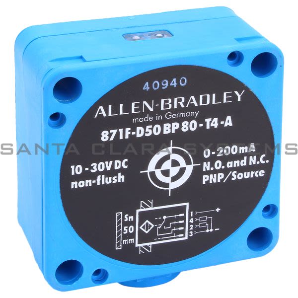 Allen Bradley 871F-D50BP80-T4 Proximity Switch Product Image