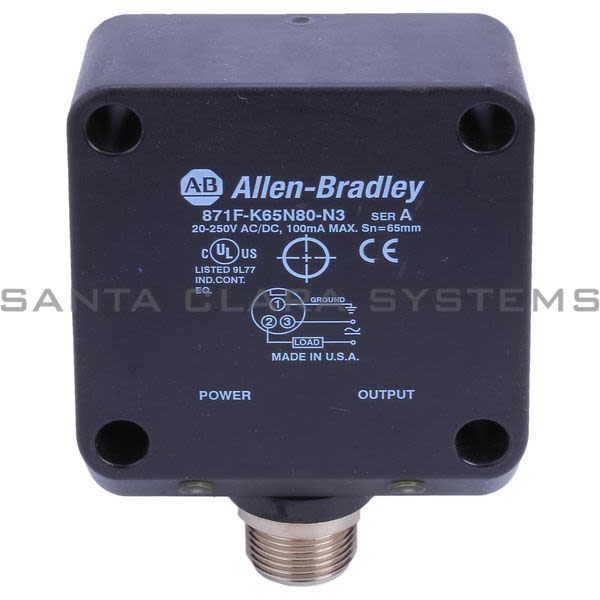 Allen Bradley 871F-K65N80-N3 Proximity Switch Product Image