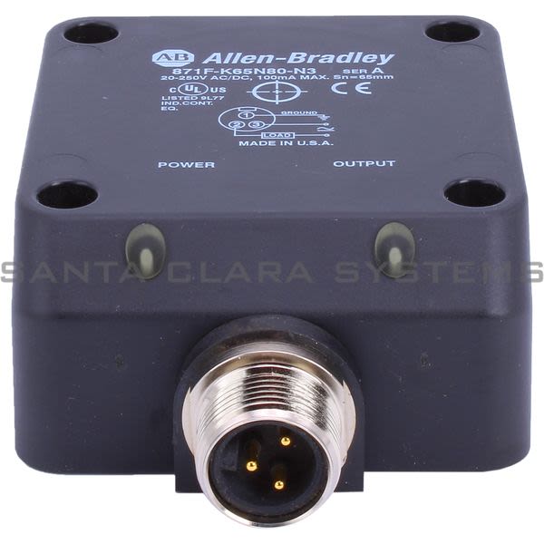 Allen Bradley 871F-K65N80-N3 Proximity Switch Product Image