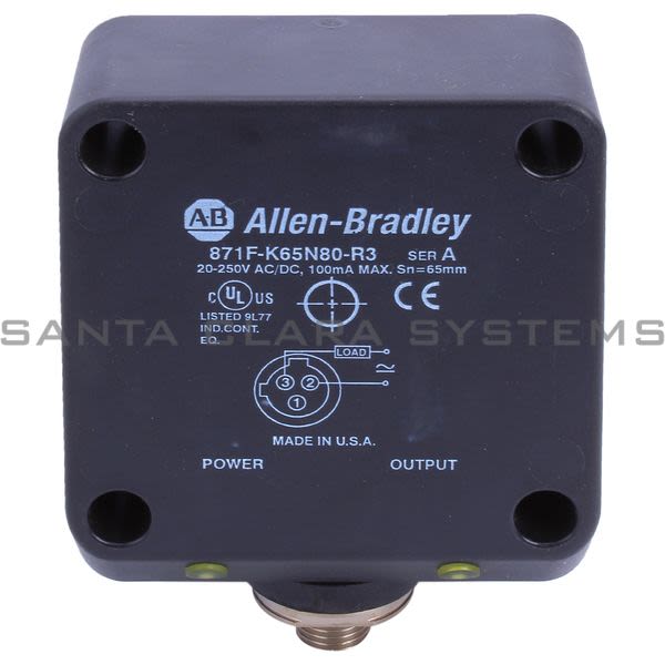 Allen Bradley 871F-K65N80-R3 Proximity Sensor Product Image