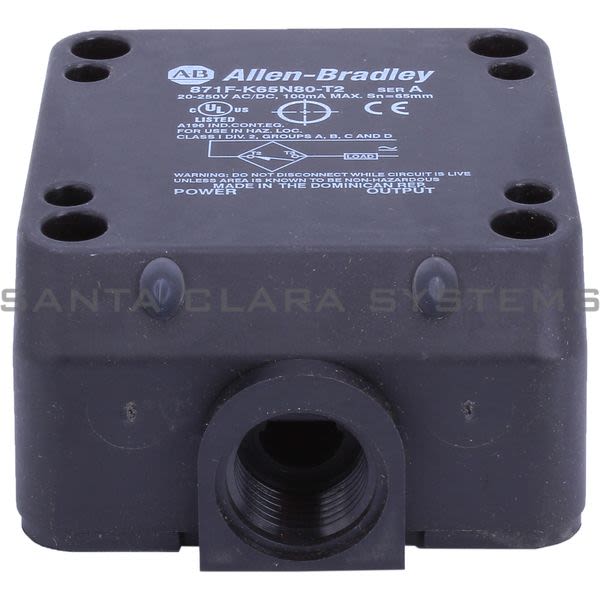 Allen Bradley 871F-K65N80-T2 Proximity Switch Product Image