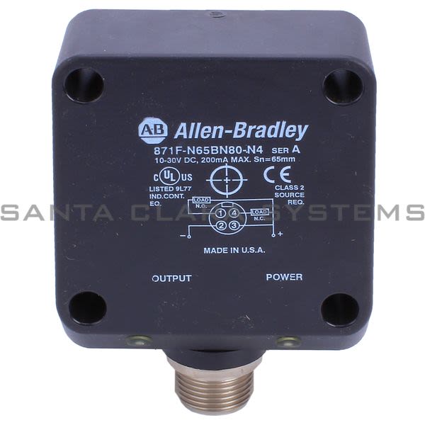 Allen Bradley 871F-N65BN80-N4 Proximity Sensor Product Image