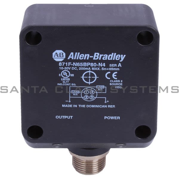 Allen Bradley 871F-N65BP80-N4 Proximity Sensor Product Image