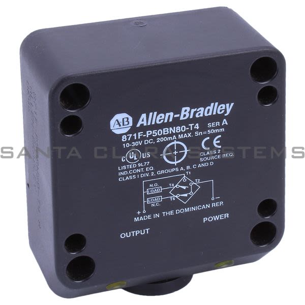 Allen Bradley 871F-P50BN80-T4 Proximity Switch Product Image