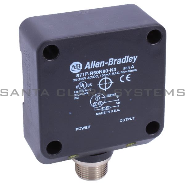 Allen Bradley 871F-R50N80-N3 Proximity Switch Product Image