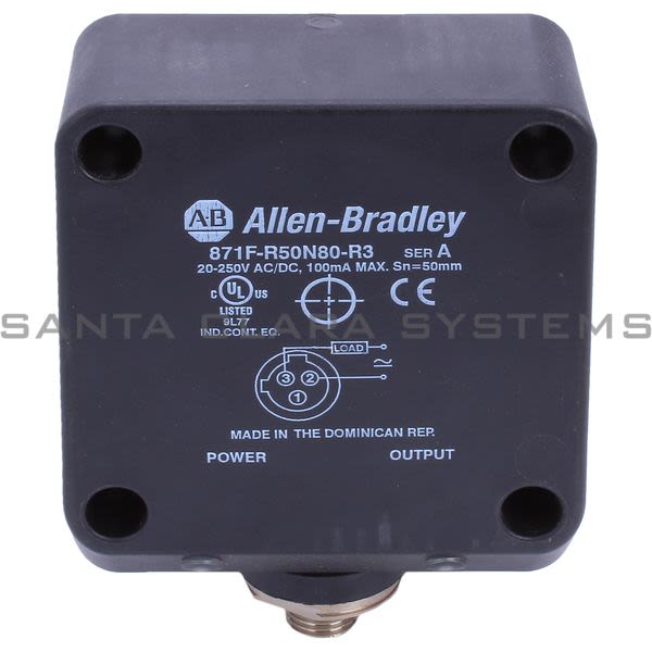 Allen Bradley 871F-R50N80-R3 Proximity Switch Product Image