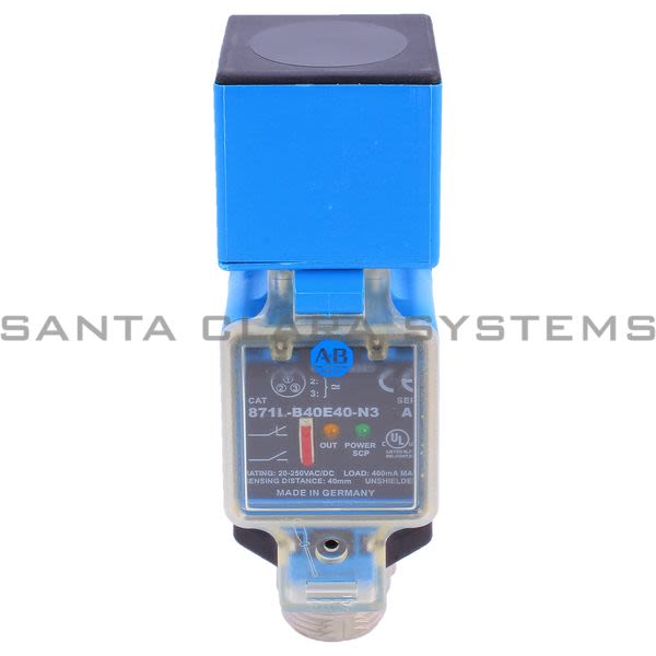 Allen Bradley 871L-B40E40-N3 Proximity Switch Product Image