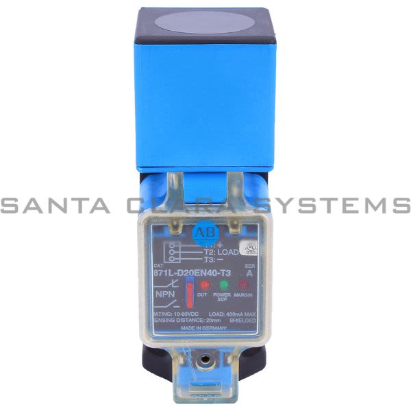 Allen Bradley 871L-D20EN40-T3 Proximity Sensor Product Image