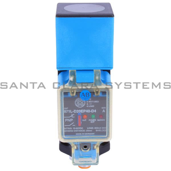 Allen Bradley 871L-D20EP40-D4 Proximity Switch Product Image