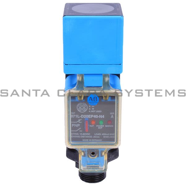 Allen Bradley 871L-D20EP40-N4 Proximity Switch Product Image