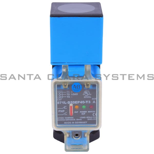 Allen Bradley 871L-D20EP40-T3 Proximity Switch Product Image