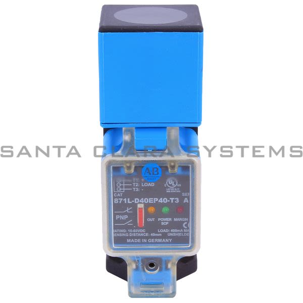 Allen Bradley 871L-D40EP40-T3 Proximity Switch Product Image