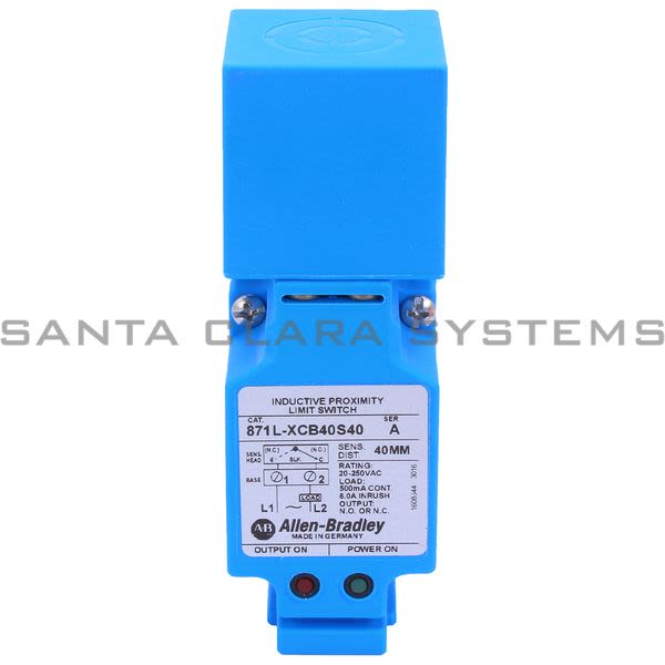 Allen Bradley 871L-XCB40S40 Proximity Switch Product Image