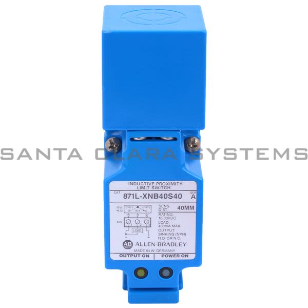 Allen Bradley 871L-XNB40S40 Proximity Switch Product Image