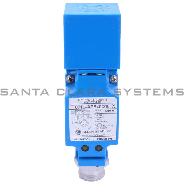 Allen Bradley 871L-XPB40Q40 Inductive Proximity Limit Switch Product Image