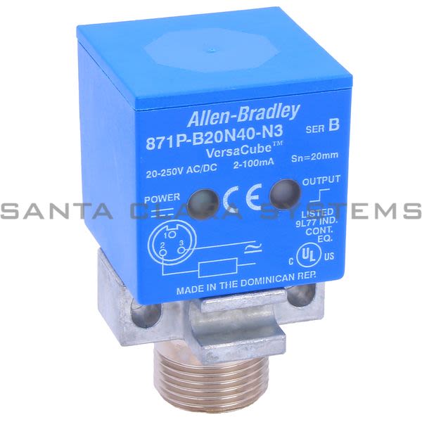 Allen Bradley 871P-B20N40-N3 Proximity Switch Product Image