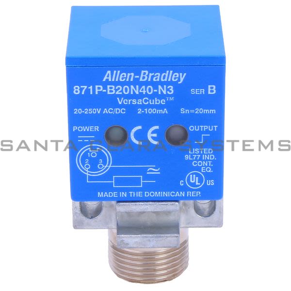 Allen Bradley 871P-B20N40-N3 Proximity Switch Product Image